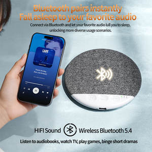 Altavoz de Almohada <span class=keywords><strong>para</strong></span> <span class=keywords><strong>Dormir</strong></span> - Altavoz Ultrafino Bajo la Almohada con Conducción Ósea, Sonidos de la Naturaleza Integrados, Temporizador - Product Image 3