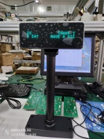 Pantalla LED VFD de 20x2 Líneas para Punto de Venta, Monitor Fluorescente al Vacío para Caja Registradora de Supermercado y Tienda Minorista
