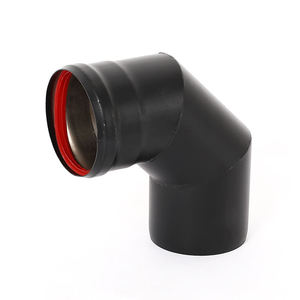 Adorefires kit de <span class=keywords><strong>tuyau</strong></span> de fumée de cheminée de poêle à granulés de <span class=keywords><strong>bois</strong></span> de haute qualité acier au carbone noir - Product Image 5