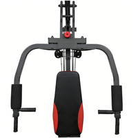 MaiBu Fit MB-7000L Banc de musculation multifonction pour la maison - Construction en acier noir - Entraînement des jambes et des fessiers - Unisexe