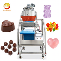ORME Jacket Suikerstroop Kookpan Visvormige Gummy Maker Gelei Bonbon Dropping Kleine Machine Snoepmaker