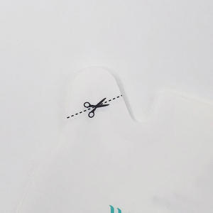 Pochettes souples brillantes blanches de 16,9 oz, scellées sur 3 côtés, anti-fuite, pour détergent liquide pour bébé - Product Image 2