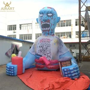 Fête <span class=keywords><strong>Musique</strong></span> Festival Décoration Gonflable Halloween Zombie Chiffres - Product Image 3