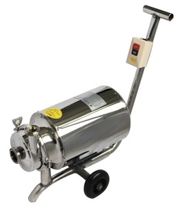 Cấp thực phẩm thép không gỉ SS304 SS316L 1HP 0.75kw 220V 50Hz vệ sinh Ly Tâm Bơm sữa - Product Image 3