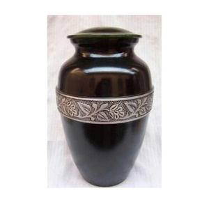 Urne de crémation brune pour cendres humaines mâles femelles gravure à la main urne de crémation urne funéraire trésor commémoratif - Product Image 5