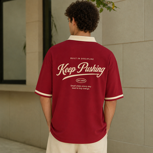 T-shirt surdimensionné imprimé OEM, chemises homme <span class=keywords><strong>polo</strong></span>, meilleure qualité, pur coton, luxe, manches courtes, logo, chemises pour hommes, vêtements - Product Image 2