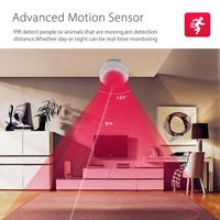 RSH Capteur de Mouvement PIR Intelligent ZigBee USB à Angle Réglable Wi-Fi Tuya pour Système d'Alarme de Sécurité Domestique
