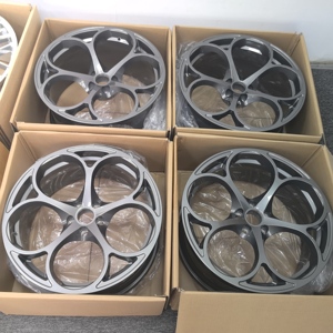 Cerchi in Lega 5x98 5x110 Forgiati di Lusso per Auto <span class=keywords><strong>Alfa</strong></span> <span class=keywords><strong>Romeo</strong></span> Giulia Giulietta GTA Stelvio <span class=keywords><strong>Mito</strong></span> 159 156 Tonale - Product Image 4