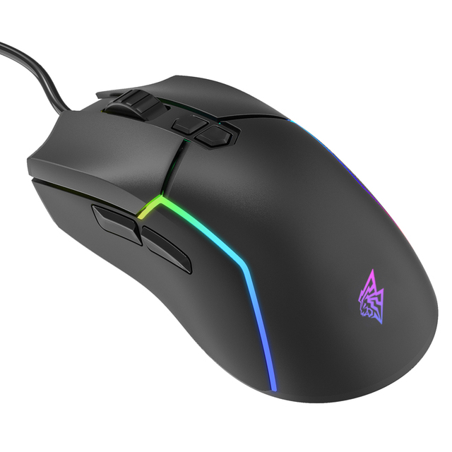 Aflion 2022 New 2.4GHz Wireless Gaming Mouse 2400DPI Built-in Battery Rechargeable E-sports Computer Accessories Game Mouse