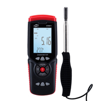 GT8911 /GM8903 Instrument de mesure anémomètre numérique vitesse du vent température testeur interface USB anémomètre vent