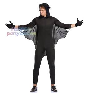 Costume de cosplay de vampire chauve-souris pour homme HP Halloween/Carnaval, combinaison de super-héros à capuche pour fête - Product Image 1