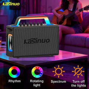 Altavoz Bluetooth Kasinuo HD010 de 40W al por Mayor, con Luz RGB de 5000mAh, Micrófono Inalámbrico 2.4G, OTG, Transmisión en Vivo, Portátil, para Fiestas al Aire Libre y Karaoke - Product Image 5