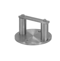 Raccord de tuyauterie de pressage poli de haute qualité, installation facile, SS304 316, design moderne pour balcon et escalier, résistant à la rouille