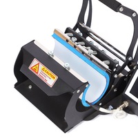 Presse à chaud manuelle de vente directe d'usine 20oz avec plaque ronde pour l'impression de tasses multicolores