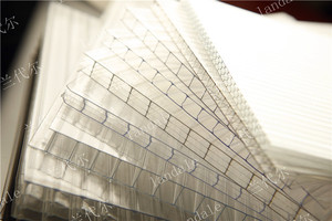 Panneaux <span class=keywords><strong>de</strong></span> toit en polycarbonate transparent, panneau en plastique pour serre - Product Image 4