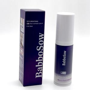 Sérum Correcteur de Couleur Violet Blanchissant en Flacon Pompe pour Nettoyage Buccal - Product Image 1