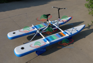 Bananier gonflable rétractable à pédales, Tubes en forme de mouton, bateau flottant, parc aquatique, vélo, kayak - Product Image 4