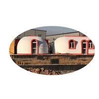 Modèle de maison en dôme EPS WSZ -241, design moderne, matériau EPS, ignifuge, résistant au vent, protection de l'environnement, utilisation hôtelière, 5 ans