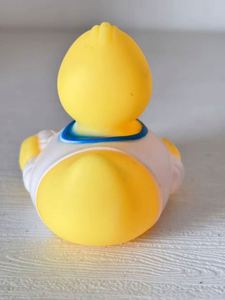 Wholesale Customized 2026 Football Cup Cartoon Bath Clean Water <b>Spraying</b> Promotion Plastic Vinyl <b>Rubber</b> Duck Toy - Product Image 6