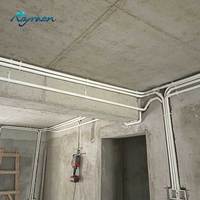 Tuyau d'alimentation en eau en PVC-U pour intérieur DN16 20 25 32 40 50 63 75 90 110 Haute Pression Résistant à la Corrosion pour la Plomberie Domestique et Bâtiment