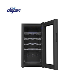 Refrigerador bajo encimera negro, refrigerador de <span class=keywords><strong>vino</strong></span>, Control de temperatura, almacenamiento de bebidas y <span class=keywords><strong>vino</strong></span>, Panel de mesa inteligente, enfriador diario listo - Product Image 3