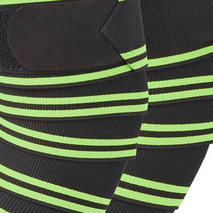 En gros, Bandes de genou en néoprène élastiques robustes, personnalisables en couleur et avec logo, pour fitness, powerlifting, haltérophilie et musculation en salle de sport - Product Image 3