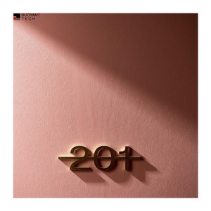 Wholesale Waterproof Stainless Steel <b>Light</b> <b>up</b> Sign LED Solar Address Number Led House Numbers for Apartment - Product Image 4