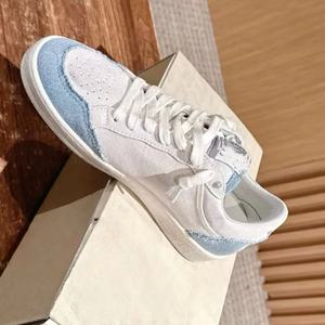 Baskets décontractées pour femme, style cowboy patchwork, en duvet de canard blanc, respirantes, amortissantes, antidérapantes, confortables, résistantes à la saleté - Product Image 2