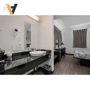 Meubles d'hôtel de tête de lit de qualité supérieure Laquinta-meubles modernes MDF/LPL pour chambre d'amis-meubles d'hôtel sur mesure fabriqués au Vietnam - Product Image 6