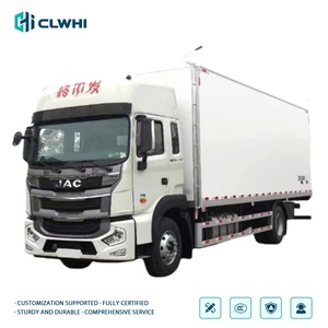 Camions frigorifiques JAC, camion frigorifique Cummins 240HP, réfrigérateur portable pour camion, pour la logistique de la chaîne du froid interurbaine - Product Image 1