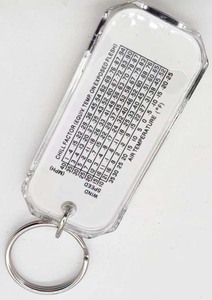 2024 từ la bàn Keychain nhiệt kế, <span class=keywords><strong>Mini</strong></span> la bàn <span class=keywords><strong>Keyring</strong></span> - Product Image 3
