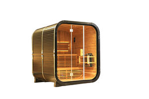Sauna extérieur portable à vapeur, sauna en bois de cèdre léger avec chauffage - Product Image 3