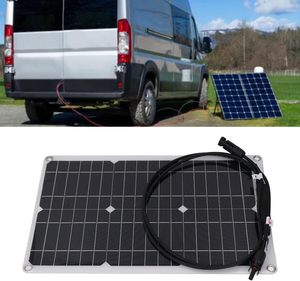 Chargeur solaire monocristallin semi-flexible 20W 18V pour batteries 12V en camping-car, bateau, voiture, usage marin - Product Image 2