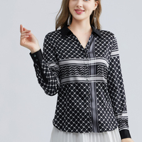 Robe chemise en soie surdimensionnée personnalisée de haute qualité pour femme