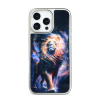 Lunettes de soleil Lion motif impression laser dur PC TPU housse de téléphone portable pour iphone Camera Protector13 14 15 16 Pro Max Plus
