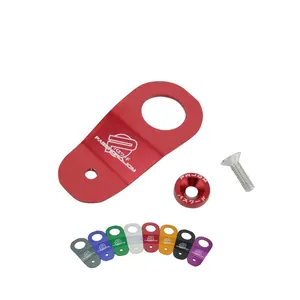 Dynoracing staffa di soggiorno del radiatore dell'auto in alluminio per Honda Civic EK 96-00 staffa di refrigerazione da corsa soggiorno del radiatore dell'auto - Product Image 1
