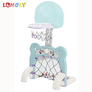 Customized Hot Sale PE Slide <strong>Swing</strong> Set Plastic <strong>Swing</strong> Toys for Preschool Indoor Playground - Product Image 3