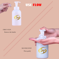 300ml 500ml plastique couleur givré mousse bouteille pompe Mousse distributeur nettoyant moussant mains savon bouteilles