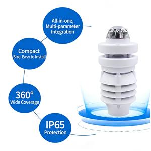 Estación Meteorológica Automática Mini de Alto Rendimiento CODA Professional con Sensor Ultrasónico y Energía Solar para Agricultura Inteligente - Product Image 2