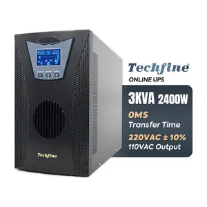 3KVA online LCD Display ups home 110VAC 220VAC High frequency online ups