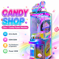 Neofuns Coin Pusher Claw Machine Joystick Vendo Claw Machine Candy Spiral à vendre Claw-machine-with-card-reader