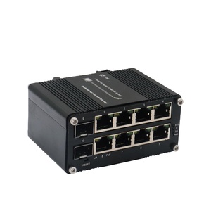 <span class=keywords><strong>Switch</strong></span> <span class=keywords><strong>Ethernet</strong></span> Industriale Mini Gestito a Basso Costo, 8 Porte 10/100/1000T 802.3at <span class=keywords><strong>PoE</strong></span> + 2 Porte 100/1000X SFP - Product Image 1