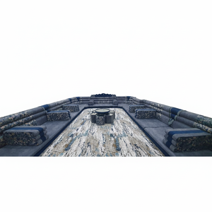 Arabic Majlis <b>Moroccan</b> Majlis Majlis Design | Customization Possible L Shaped Arabic Floor <b>Sofa</b> Set U Shaped Arabic - Product Image 2