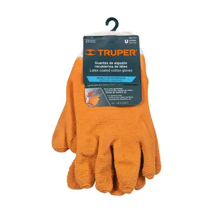 BOX 6 Gants en coton enduits de latex, taille unique, TRUPER - Product Image 2