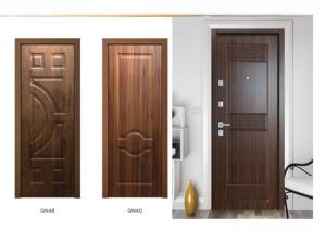 Puertas Interiores de Madera Sólida con Revestimiento de PVC, Impermeables, Ligeras, Insonorizadas, para Hoteles, Villas, Apartamentos, Baños, Diseño Moderno, Fáciles de Instalar - Product Image 4