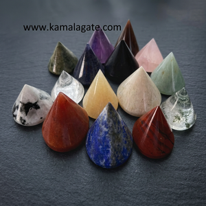 Pyramides coniques en quartz rose naturel, 25-30 mm, faites à la main, nouvelle arrivée, pour la guérison par le Feng Shui et l'artisanat - Product Image 5