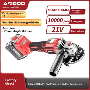 German Rechargeable Angle Grinder High-Power Lithium Battery Cutting Grinding Machine Electric <strong>Polishing</strong> 1 Year Warranty 10000 - Product Image 5