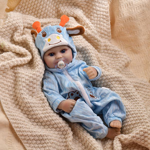 Muñeca Reborn de Alta Calidad de 40 cm / 16 Pulgadas, de <span class=keywords><strong>Vinilo</strong></span> <span class=keywords><strong>y</strong></span> <span class=keywords><strong>Silicona</strong></span> Suave, para Regalo <span class=keywords><strong>y</strong></span> Juego de Niñas - Product Image 2