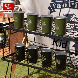 Juego de 4 Tazas Portátiles, Ligeras y Ecológicas para Café, Cerveza, Bebidas Frías, Té, Vino, Camping y Agua - Product Image 1