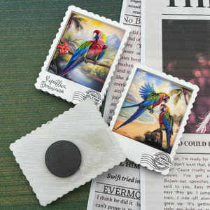 לוגו מותאם אישית שרף הדפסת תלת מימד מגנט למקרר חותמת מגנט למקרר - Product Image 3